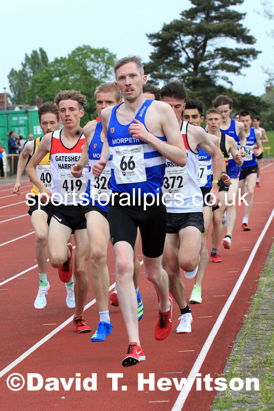 3000 metres, 2022 NEGP No. 2, Hebburn. Photo: David T. Hewitson/Sports for All Pics